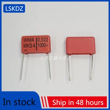 10-20 БРОЯ WIMA 1000V 0.022uF1KV 223 22nF MKP1O122204C тънкослоен кондензатор с корекция Weima
