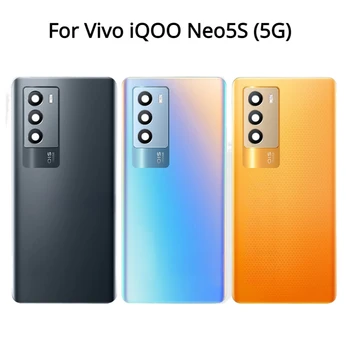 6,62 инча За Vivo iQOO Neo5S/Neo 5S 5G Задната част на кутията на Батерията, корпус, врата калъф, резервни части за мобилни телефони