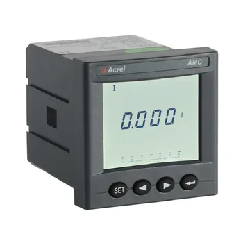 Acrel AMC72-DV led дисплей цифров волтметър за постоянен ток, modbus измерване на напрежение dc 0-10 В AMC72-DV/C