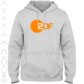 Hoody с логото на ZDF Унисекс Облекло 2023 С принтом Лого на марката Графична hoody