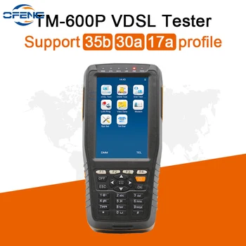 TM600P Тестер ADSL, VDSL-Поддръжка на зададено измерване pwoer 30a 17a Profil-Инструмент за поддръжка на тестер ADSL, VDSL DMM 35B с пълен набор от функции