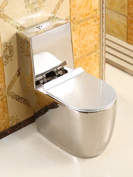 Бар-Тоалетната е в Скандинавски стил, Ретро стил, Европейски Silver Тоалетна чиния, Супер Vortex Сифон, Водосберегающий, Резистентни Към миризми, Цветна Тоалетна чиния