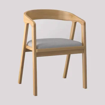 Дървени Дизайнерски Столове За дневна Преносим Стол Relax Мързел За Хранене За отделните Възрастни Sedie Cucina Мебели за дома DC029