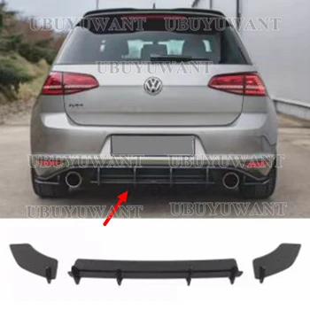 За Volkswagen Golf 7 VII MK7 GTI 2014-2017 Авто дифузьор за задната ръб