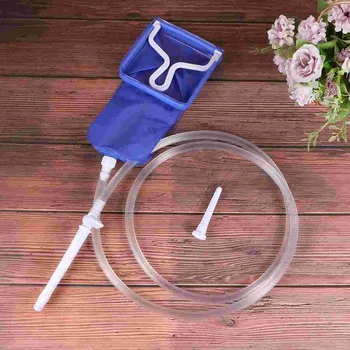 Комплект за почистване на PVC Чанта за Клизма Набор от Инструменти за Ентерално Напояване Вода Гъвкав Иригатор