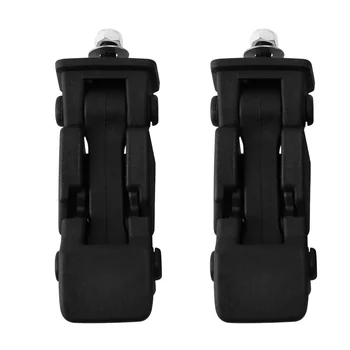 Комплект ключалки на капака за Jeep Wrangler TJ 2007-2016 Черен