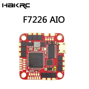 Контролер за полет HAKRC F7226 AIO, вграден 40A ESC STM32F722RET6 MPU6000 AT7456E, экранный барометър 5v/3A BEC, двойно USB, FPV-Дрон