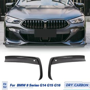 Лигавицата на фарове за мъгла, Предна Броня Dry Carbon за BMW 8 Серия G14 G15 G16 M Sport 2018-2022 Състезателни Автомобили на Лигавицата На Вентилационните отвори