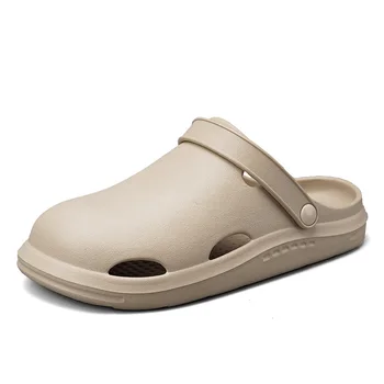 Мъжки обувки за Лятото Дишащи, Сандали, Чехли, Мъжки Чехли, Леки Външни Сандали ЕВА, Градински обувки