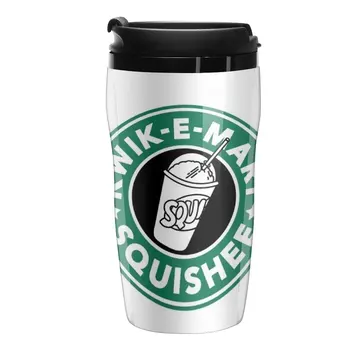 Новата Кафеена чаша Kwik-E-Mart Squishee за пътуване, Чаши и чаши за кафе Еспресо, Творчески чаша, Чаша за кафе