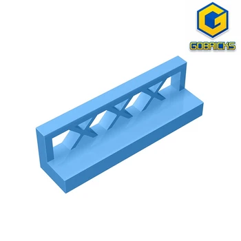 Ограда Gobricks GDS-881 1 x 4 x 1 съвместими с lego 3633 бр. детски образователни строителни блокове на 