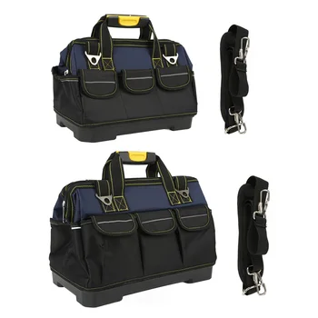 Преносима чанта за съхранение на инструменти, Водоустойчива чанта-органайзер за инструменти с 5 външни джобове за дома