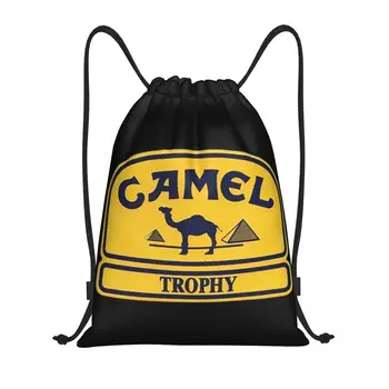 Раница на съвсем малък Camel Trophy за жени и мъже, раница за фитнес, преносима чанта за тренировки, чантата