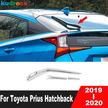 Тампон чистачки задно стъкло за Хечбек на Toyota Prius 2019 2020 Хромирани автомобили Задните четки за чистачки