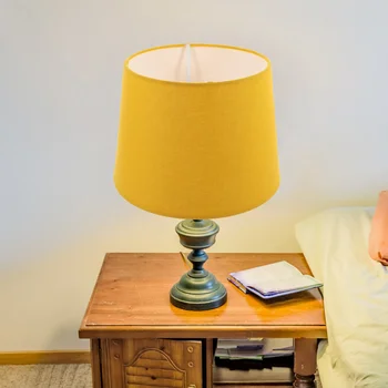 Текстилен лампа декоративна лампа за настолна лампа, разменени светлина капачка, лампа за торшера (E27/ E14)